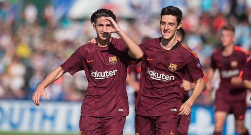 برشلونة يتوج بدوري أوروبا للشباب